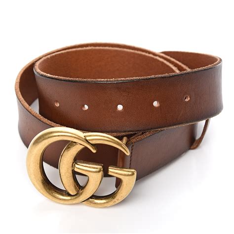 women's brown gucci belt